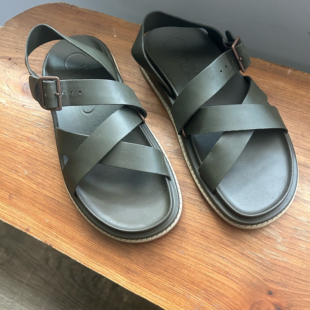 Women’s Olive Green Chaco Sandals